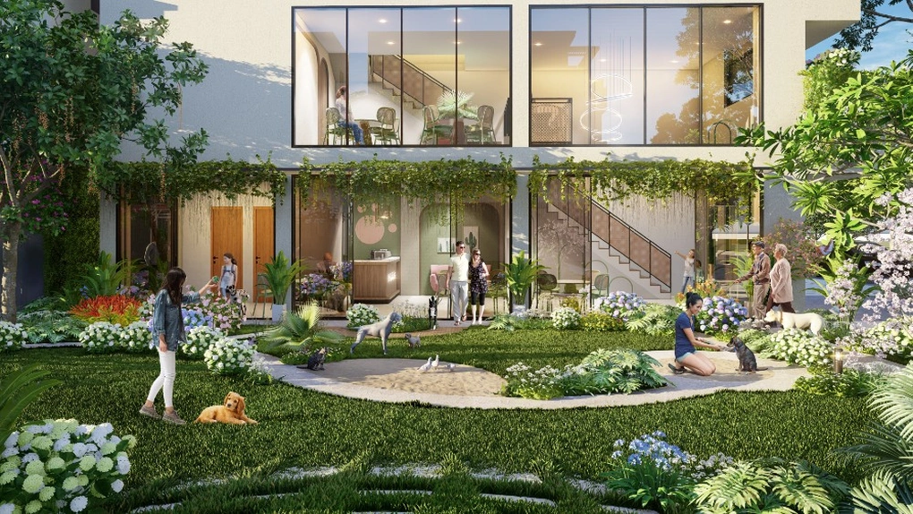 Không gian xanh là yếu tố cốt lõi phát triển nên khu đô thị The Larita.