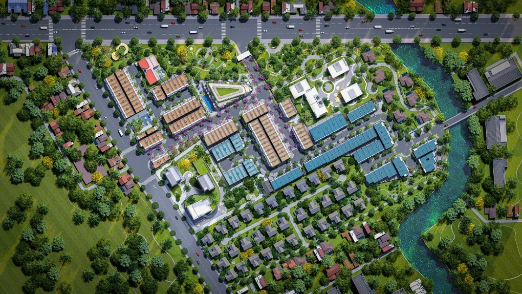 Khu đô thị xanh bền vững đang là xu hướng kiến tạo bất động sản.